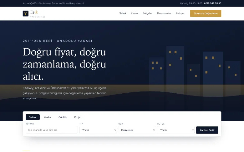Eşik Gayrimenkul — Gayrimenkul